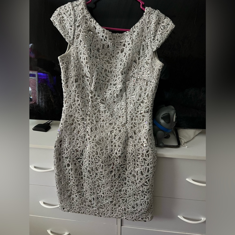Adrianna Papell embellished dress
